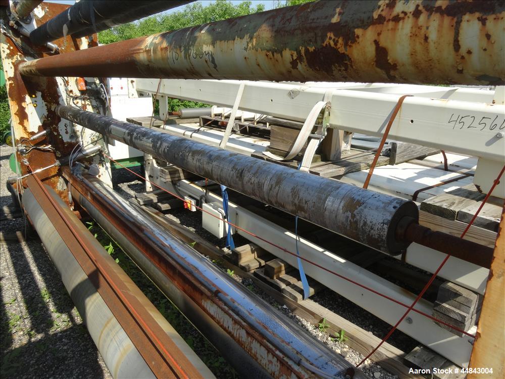 Used Sano Design & Machine 104" Tension Roll Stand, Model L.N.-104"-5HP-400-STD