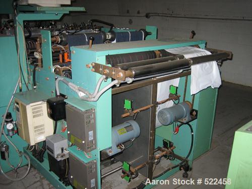 USED: Talyo model NGBH850 BU 2UP microprocessor controlled bag machine for T-shirt bags. With inline punching, 120 cycles perminute. Manufactured 1996.
