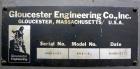Used Gloucester Model 403-1 Bag Folder