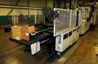 Used-1100mm Lemo IS 1100 3HT/LT Poly Bag Machine. Mfg 2005. Hydraulic unwind stand, slitting station, post gusseter with sta...