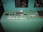 USED: Talyo model NGBH850 BU 2UP microprocessor controlled bag machine for T-shirt bags. With inline punching, 120 cycles perminute. Manufactured 1996.