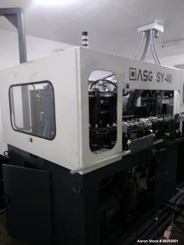 Used- Blow Molding Equipment Model ASG SY40.