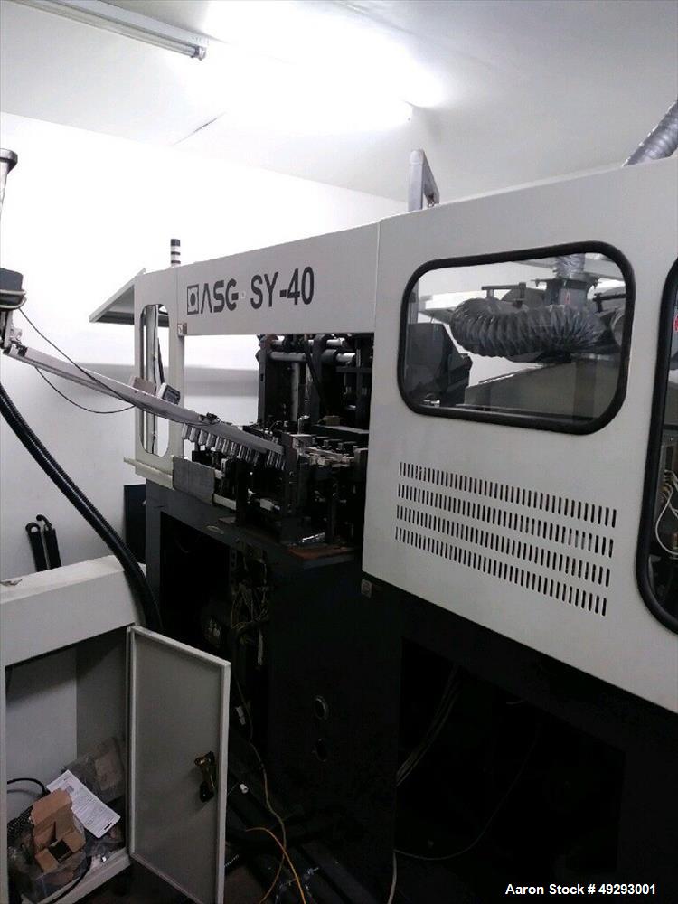 Used Blow Molding Equipment Model ASG SY40.