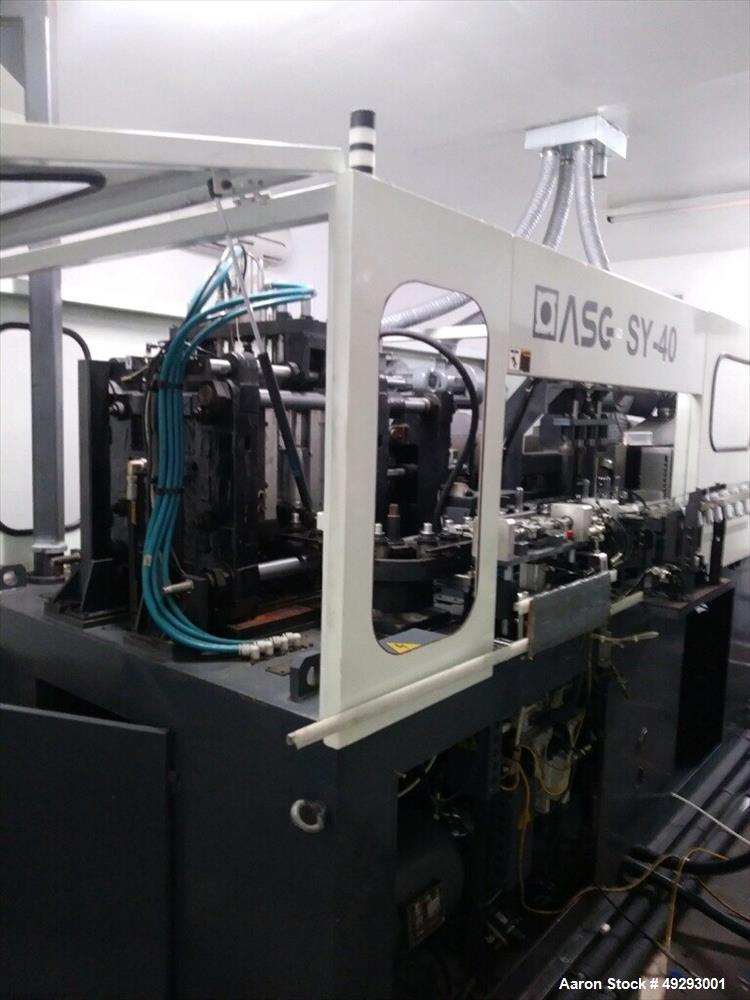 Used Blow Molding Equipment Model ASG SY40.