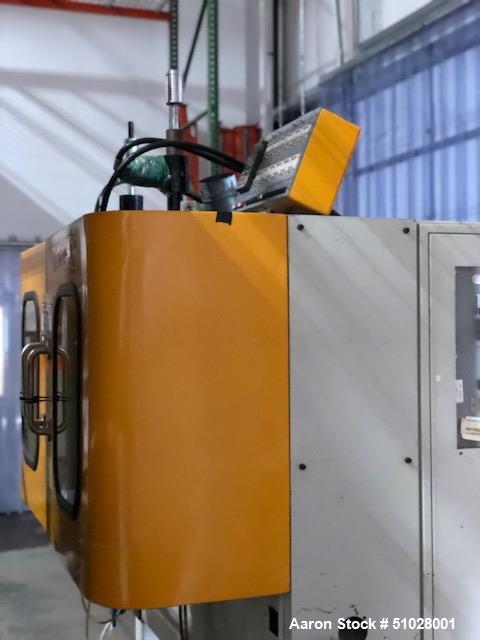 Used Akei Model Smart Boy SB-40-TS-DH-PVC Continuous Extrusion Blow Molder