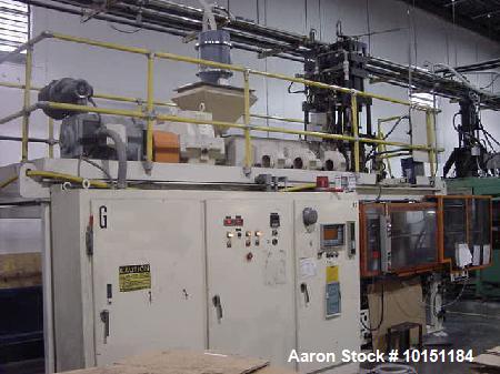 Used- Hartig Dual Head Blow Molder