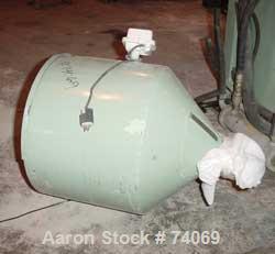 Used Hayssen Econoblow Blow Molding Machine, Model 75-S-2500. 5 lb FIFO accumulator head with programmable controls and MOOG parison programming. Also equipped with a part take away device and a bott...