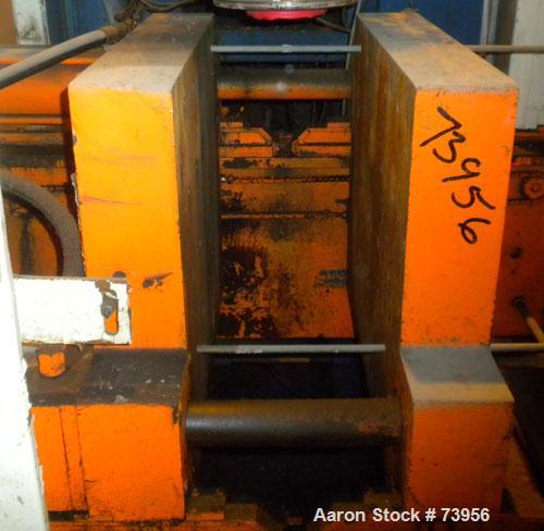 USED: Impco blow molding machine, model B30-R180-DDH. 5 pound total shot. Can be either a double head on 15" centers, or a single head. Controls are Barber Coleman Maco VI. Machine is on a standard b...