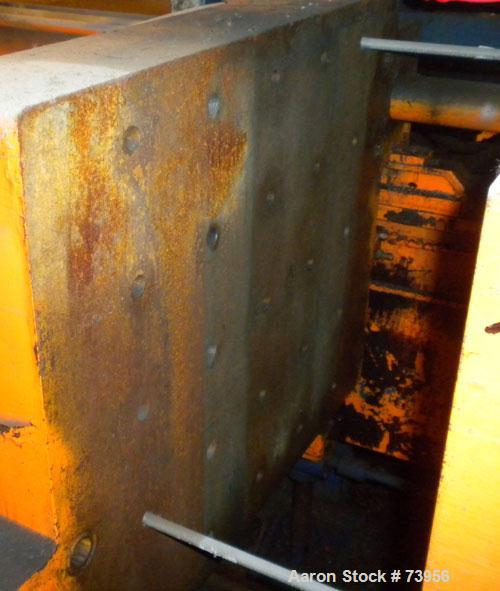 USED: Impco blow molding machine, model B30-R180-DDH. 5 pound total shot. Can be either a double head on 15" centers, or a single head. Controls are Barber Coleman Maco VI. Machine is on a standard b...