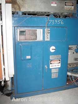 USED: Impco blow molding machine, model B30-R180-DDH. 5 pound total shot. Can be either a double head on 15" centers, or a single head. Controls are Barber Coleman Maco VI. Machine is on a standard b...