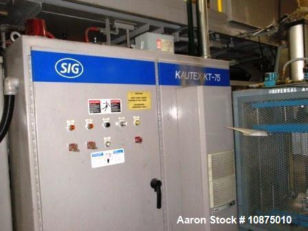 Used Kautex Mold KT-75 Accumulator Blow Molding Machine