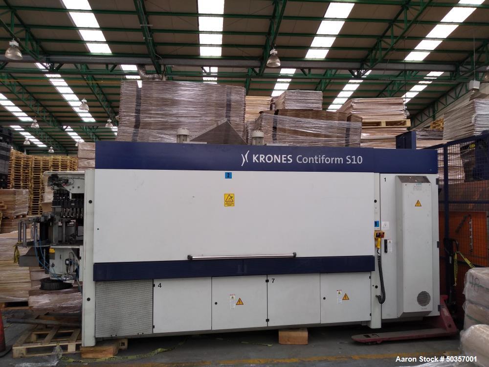 Used Krones Contiform S-10 Blow Molding Machine