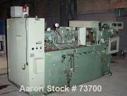 USED: Nissei injection blow molding machine, model IBA-100. Single station. Capable of molding jars and containers up to approximately 1 liter. The following material is capable of running on this ma...