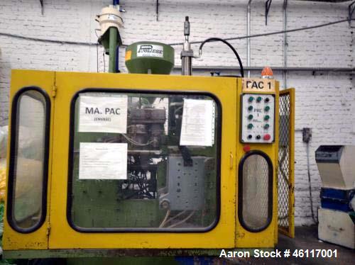 Used Pugliese Pac Extrusion Blow Molding Machine.