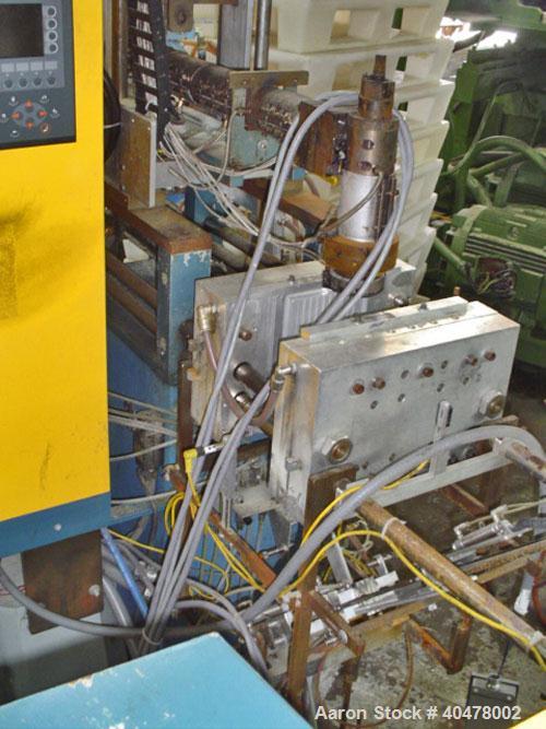 Used Rocheleau Blow Molder, model R2-92-225, single head.
