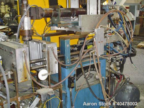 Used Rocheleau Blow Molder, model R2-92-225, single head.