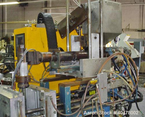 Used Rocheleau Blow Molder, model R2-92-225, single head.