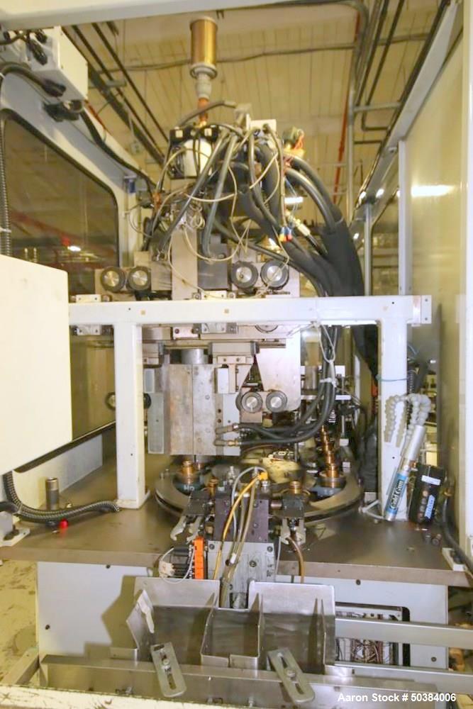 Used- Electra Form Inc. 2-Head PET Pre-Form Blow Molder, Model RSB-2000.