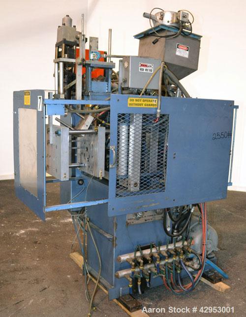 Used Rocheleau Continuous Extrusion Blow Molding Machine, Model R7C