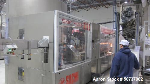 Used Sacmi SBF408 Blow Mould Machine