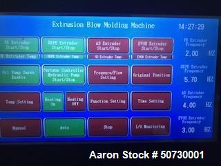 Used Continuous Extrusion Blow Molding Line