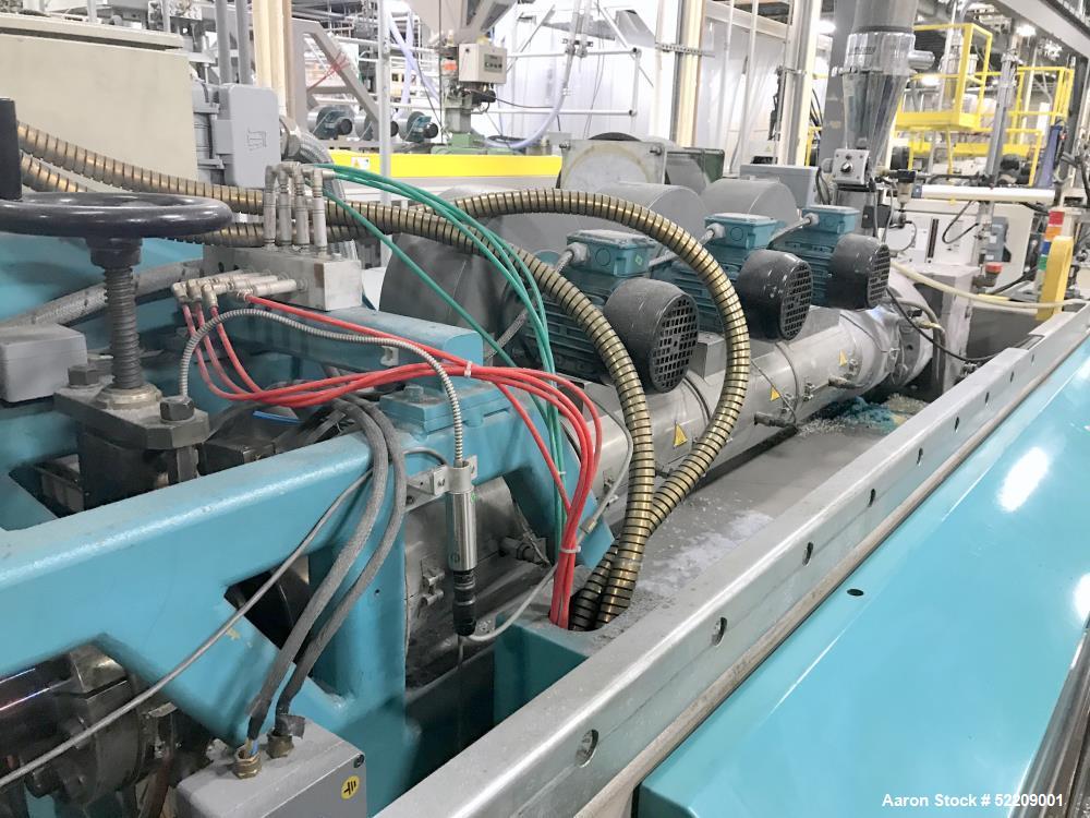 Used Techne Extrusion Blow Molding Machine