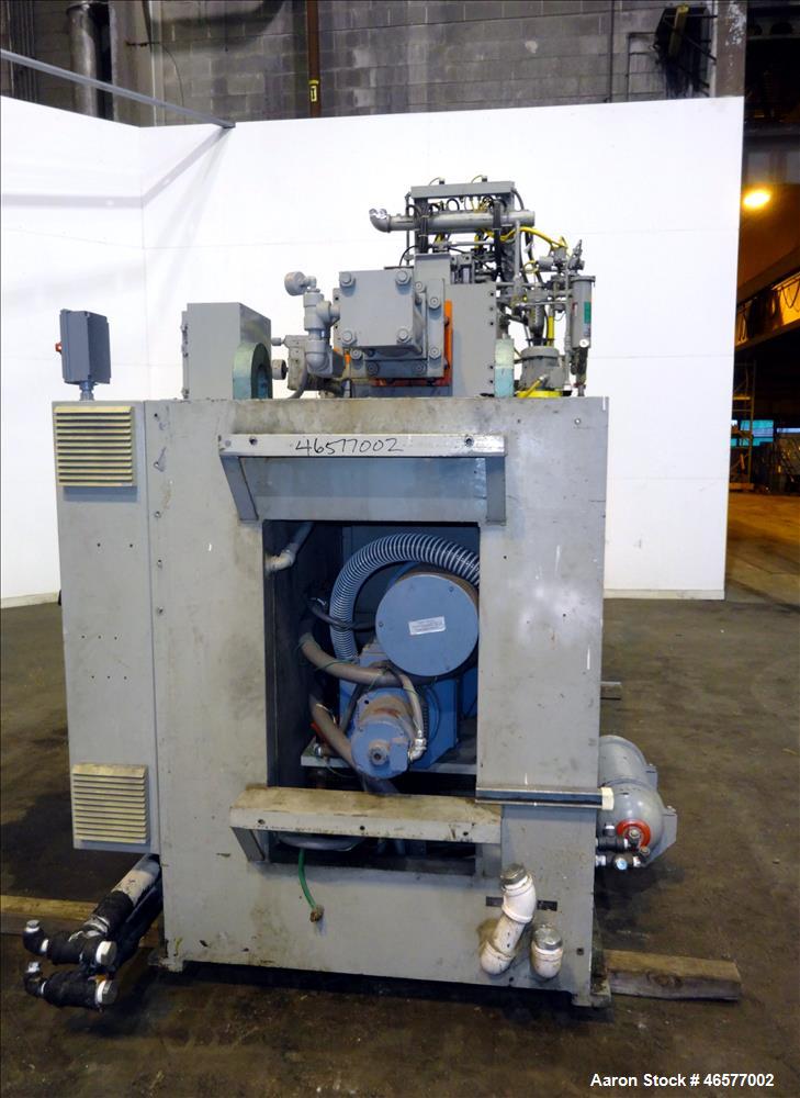 Used Uniloy Dual Head Blow Molding Machine, Model 250R1.