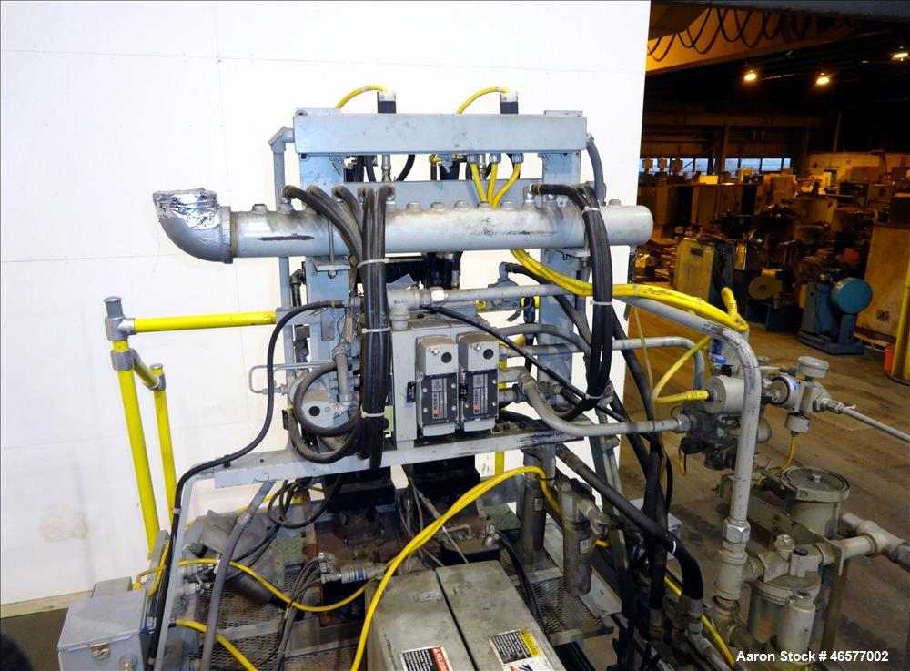 Used Uniloy Dual Head Blow Molding Machine, Model 250R1.