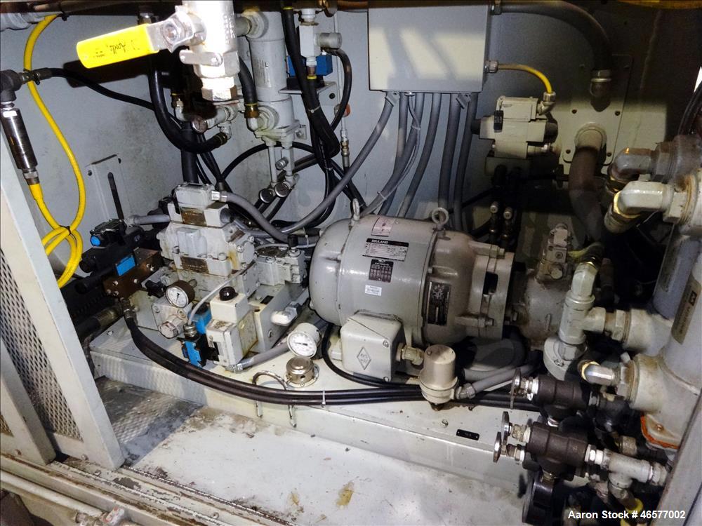 Used Uniloy Dual Head Blow Molding Machine, Model 250R1.