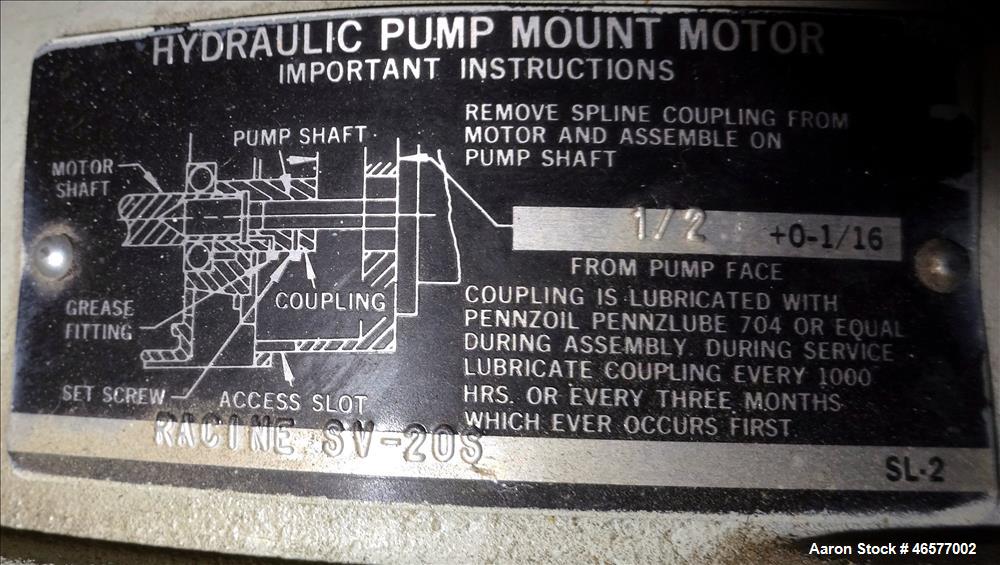 Used Uniloy Dual Head Blow Molding Machine, Model 250R1.