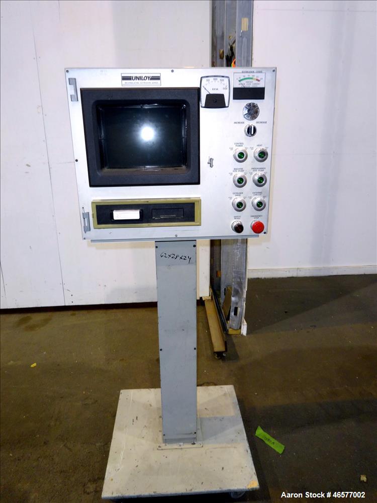 Used Uniloy Dual Head Blow Molding Machine, Model 250R1.