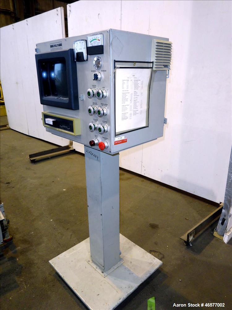 Used Uniloy Dual Head Blow Molding Machine, Model 250R1.