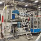 Used- Automa Extrusion Blow Molding Machine, Model 400D. Double station, 70kN clamping force, 400 mm horizontal stroke. 160 ...