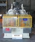 USED: Bekum model H-121 continuous extrusion blow molding machine. Dual sided. Shuttle clamp assembly with maximum 2 up production of up to a maximum 5 liter (1.3 gallon) bottle. Single head, single ...