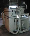 USED: Bekum model H-121 continuous extrusion blow molding machine. Dual sided. Shuttle clamp assembly with maximum 2 up production of up to a maximum 5 liter (1.3 gallon) bottle. Single head, single ...