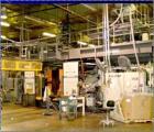 USED: Cincinnati blow molding machine, 35# single head. 82