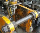 Used Hayssen Monablow Continuous Blow Molding Machine, Model 2125 S. Single station, dual head. Platen size 12