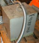 Used Hayssen Monablow Continuous Blow Molding Machine, Model 2125 S. Single station, dual head. Platen size 12