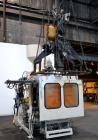 Used Hayssen Econoblow Blow Molding Machine, Model 75-S-2500. 5 lb FIFO accumulator head with programmable controls and MOOG parison programming. Also equipped with a part take away device and a bott...