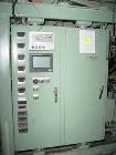 Used Hayssen Econoblow Blow Molding Machine, Model 75-S-2500. 5 lb FIFO accumulator head with programmable controls and MOOG parison programming. Also equipped with a part take away device and a bott...
