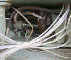 USED: Hesta blow molding machine, model B33. Approximate 33 mm screwdiameter, approximate clamp 180 mm x 225 mm, approximate 200-350pieces an hour cycle time. Driven by a 7.5 kw (10 hp), 3/50/380 vol...