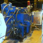 USED: Impco blow molding machine, model B30-R180-DDH. 5 pound total shot. Can be either a double head on 15