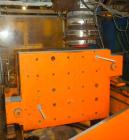 USED: Impco blow molding machine, model B30-R180-DDH. 5 pound total shot. Can be either a double head on 15