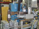 Used Rocheleau blow molder, model R4-99-155, single head.