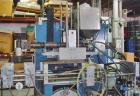 Used Rocheleau blow molder, model R4-99-155, single head.