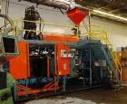 Used Sterling Blow Molding Machine, Model S20 S34 Dual Head, 8 lb shot capacity. Parison diameter is 10