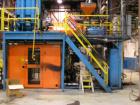 USED: Sterling model SE 20 single 15 pound blow molder. 3.5