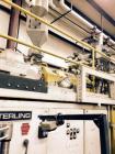 Used- Sterling Blow Molding Machine. 8 lb. head, 128 oz. shot. Platen size 44 x 20. Die height min. - 18. Die height max - 2...