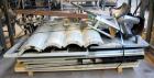 Used Uniloy Milacron Alkam Stretch Blow Molding Machine, Model BM-4. (4) Blow cavities/mould, 130mm distance between cavities. Unit includes an infeed system with a hopper, elevator, orienter, and in...