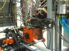 Used Jackson Machinery Triple Head VersaMatic Blow Molding Machine, Model 2165. Platen size 14-1/2